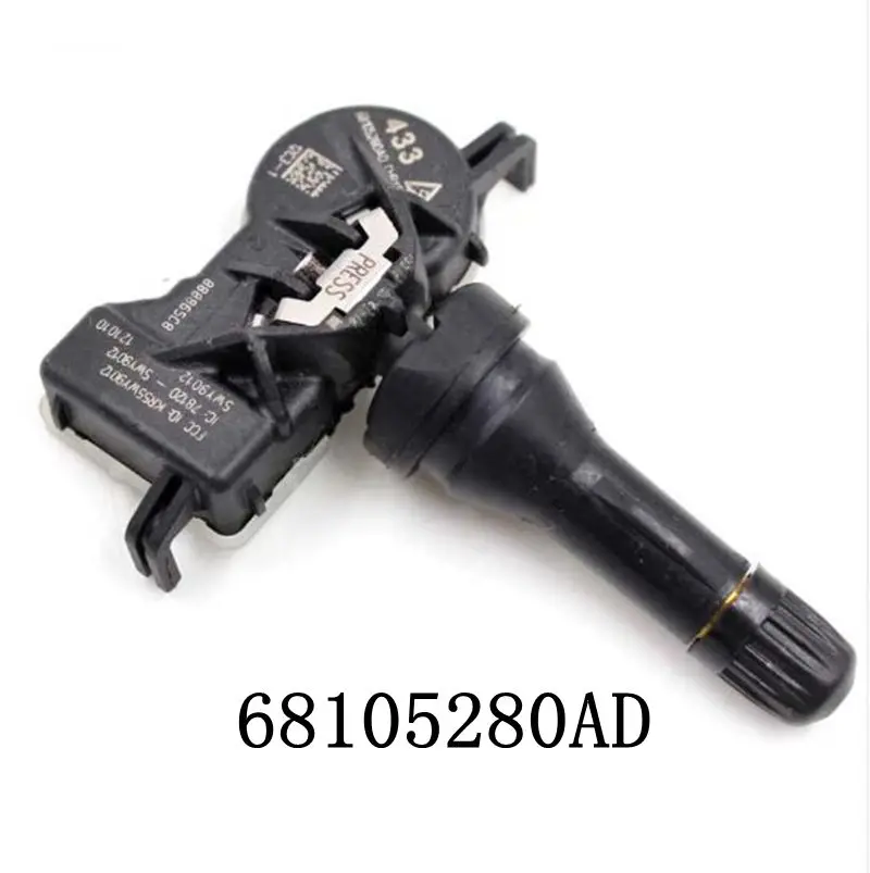 Автомобильный датчик давления в шинах TPMS 68105280AD, подходит для Chrysler Dodge Jeep 68105280AF 68193586AC 68105280AC68193586AA 68193586AB