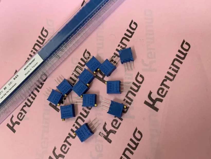 50PCS/ LOT original BOURNS potentiometer 3296W 1-201LF 203LF | Электроника