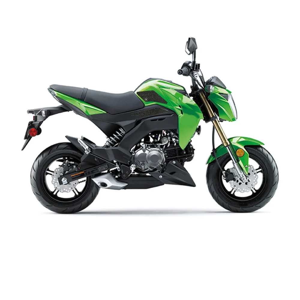 3d-наклейка ADESIVI наклейка с эмблемой защитная накладка на бак для KAWASAKI 17-18 Z125 PRO/PRO KRT