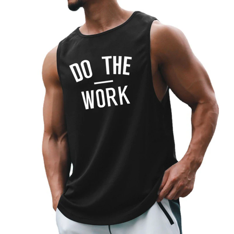 Бренд Muscleguys жилет для бега Мужская сетчатая одежда тренажерного зала Майки