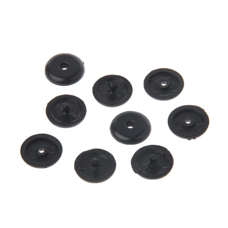 

10 Pcs Seat Belt Buckle Holder Fasteners Clips Stop Button For Ford