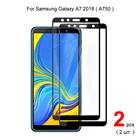 Для Samsung Galaxy A7 2018 A750 полное покрытие закаленное стекло Защита для экрана телефона защитная пленка