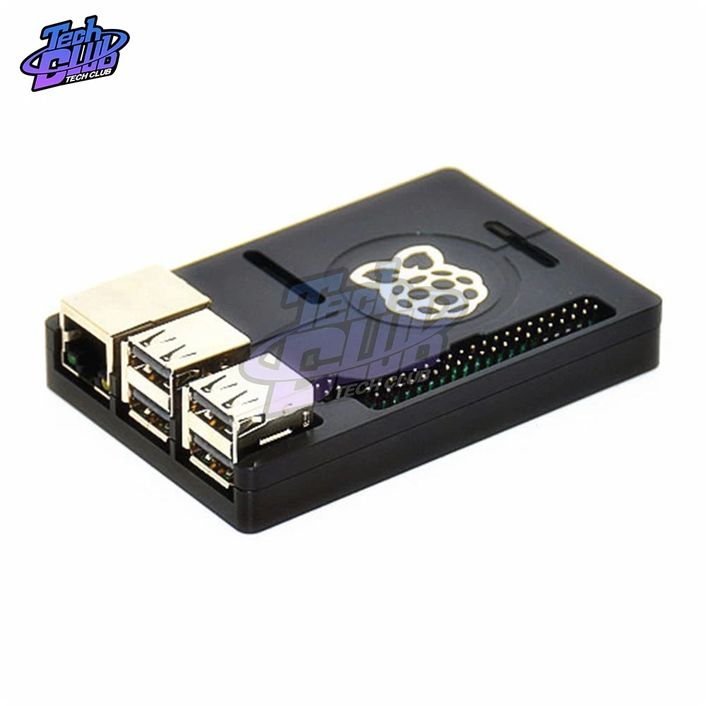 Чехол для Raspberry Pi 3 Model B + черный алюминиевый чехол с ЧПУ ультратонкий