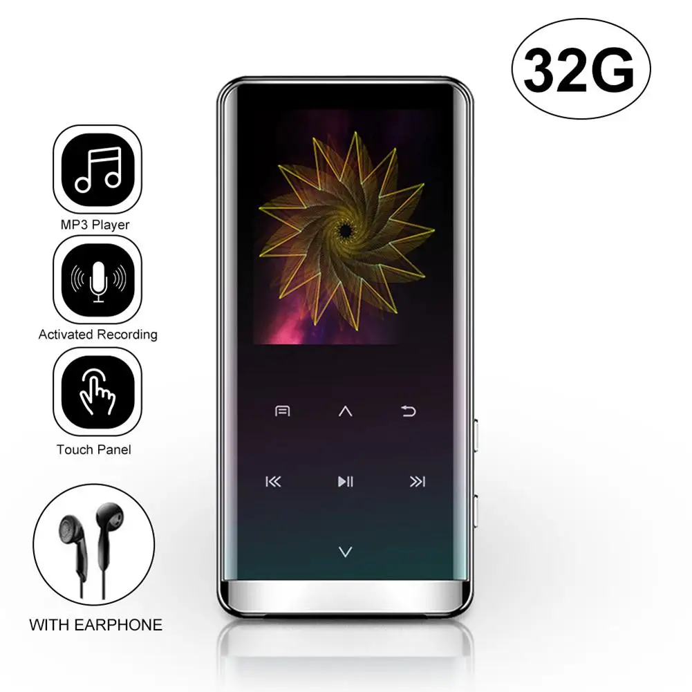 M13 Mp3 Bluetooth-совместимый плеер Mini MP4 без потерь Hifi музыка MP5 MP6 с 3 5 мм 1 8 дюймовый Tft