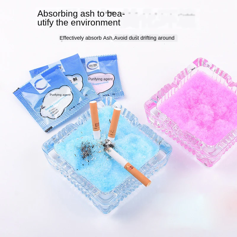 10 шт./лот Бездымная пепельница грязь портативный очиститель воздуха для