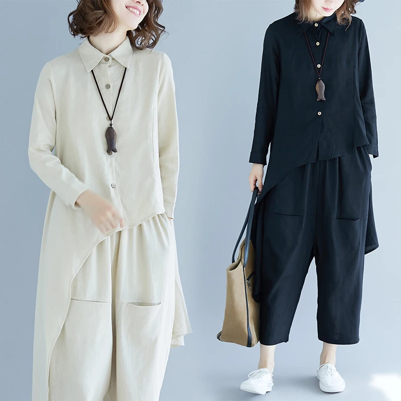 Необычные женские брючные костюмы из 2 предметов Новинка 2021 года Сезон весна