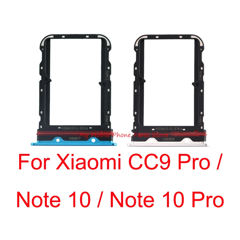 

Держатель для SIM-карты Xiaomi Mi CC9 Pro Note10 Note 10 Pro 10pro, лоток для чтения Sim-карт, слот для Xiaomi Note 10 Pro, 50 шт.