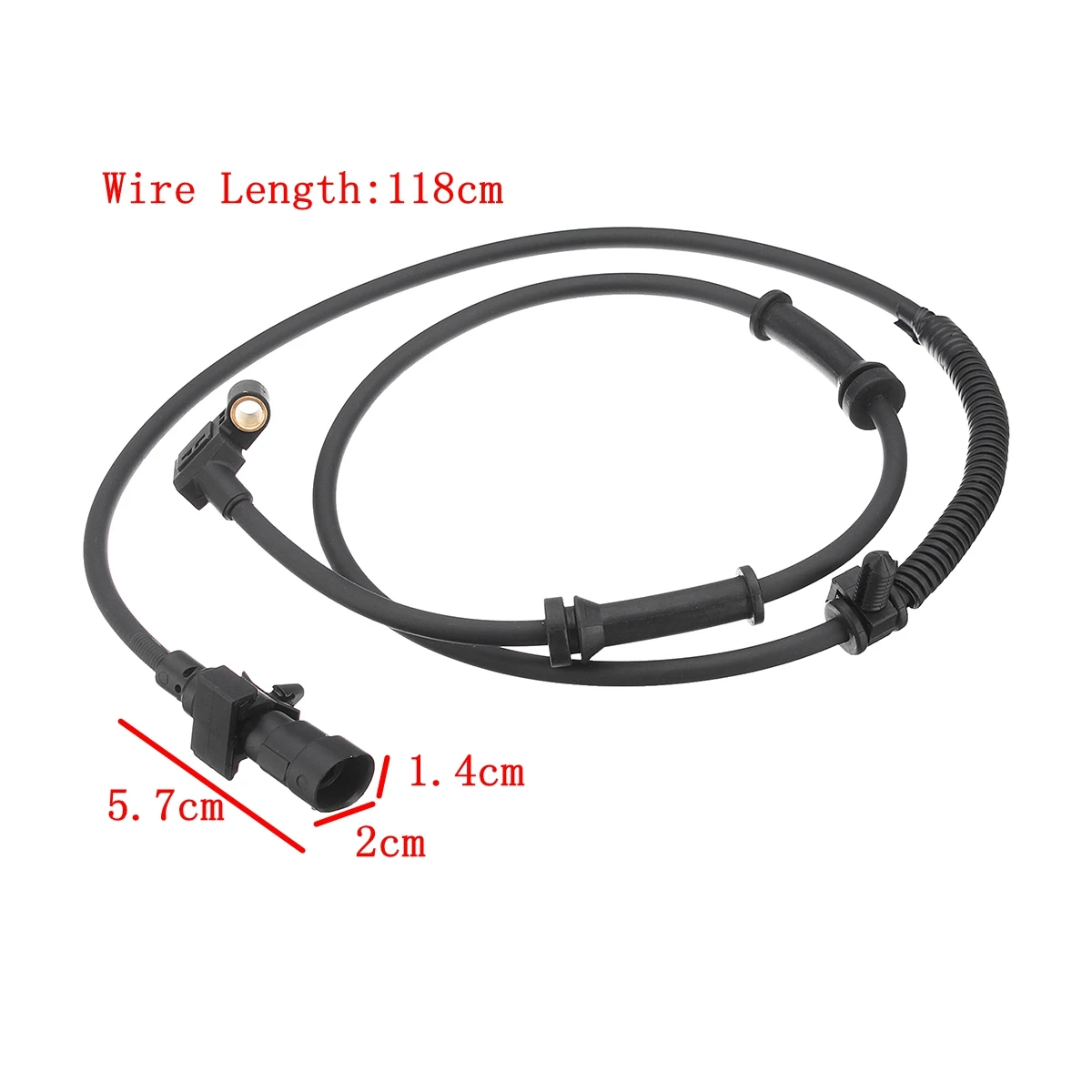 Датчик скорости для Jeep Grand Cherokee WJ 2 контакта передняя и левая ABS 2000 2001 2002 2003 2004 2005