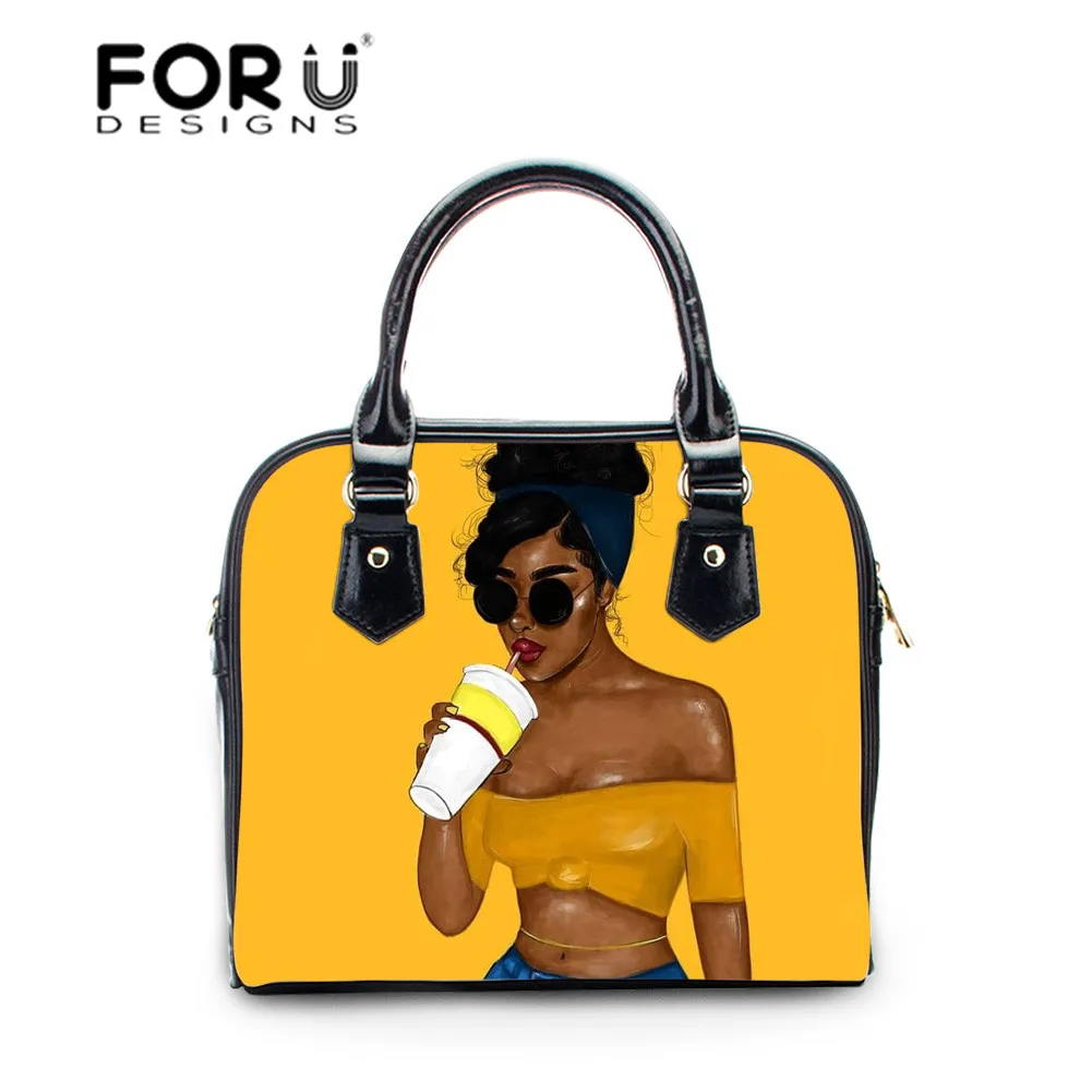 FORUDESIGNS сумка через плечо из искусственной кожи сумки на женские черные в