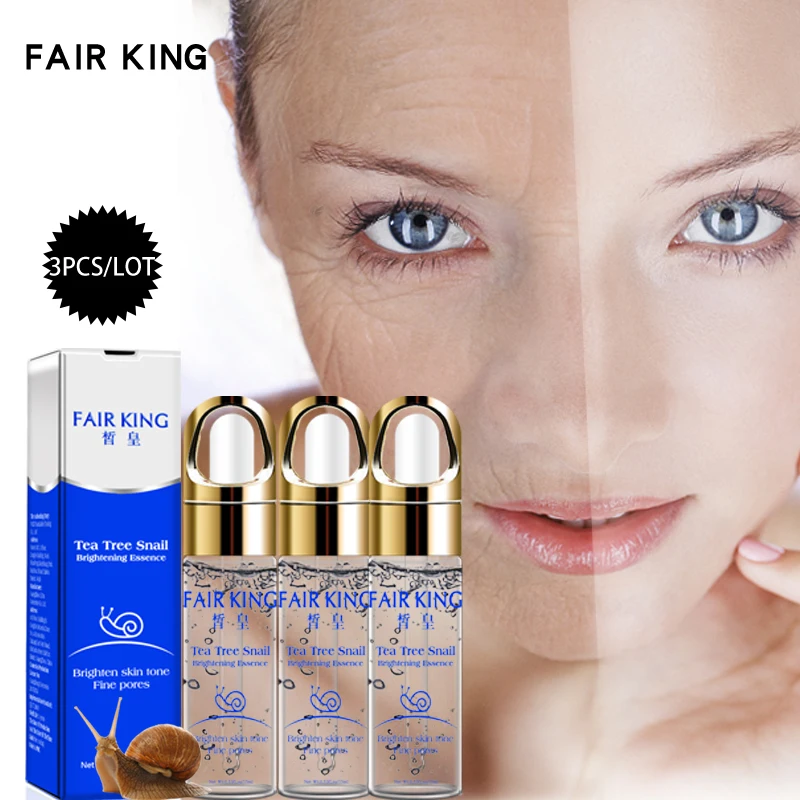 3 шт./лот экстракт растения улитки чайного дерева Сыворотка для лица Отбеливание