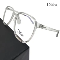 dilicn 2006 square ppus classic new super light exquisite glasses high quality women optical frame prescription eyeglasses