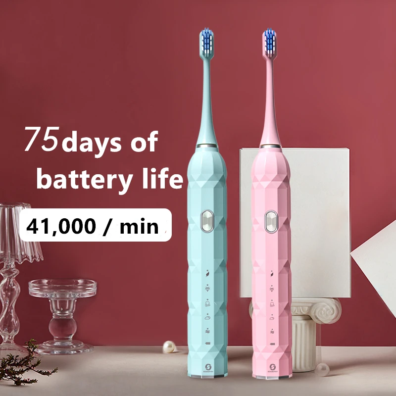 Sonic Electric Toothbrush Ultrasonic Tooth Brush Rechargeable Brush Teeth Cleaner Adult Electric Toothbrush(K2)