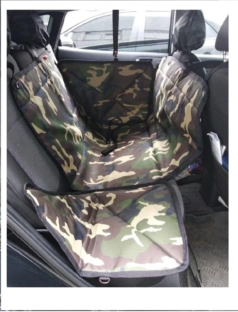 Гамак для перевозки крупных собак на 2/3 сидения (3 слоя) молнии+защита дверей+ 3