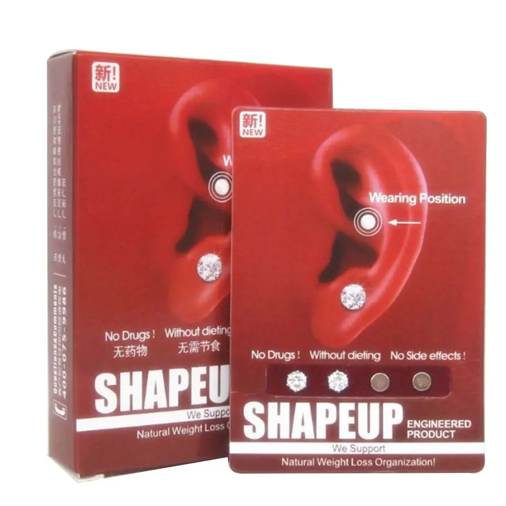 Женские Мужские Серьги для корректировки веса унисекс Магнитные серьги гвоздики