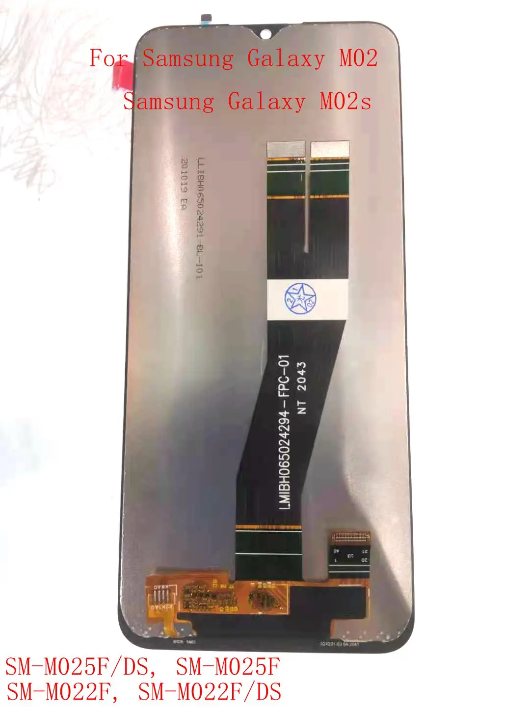 

6,5 ''для Samsung Galaxy m02 SM-m022F/ds m022F, ЖК-дисплей, сенсорный экран, дигитайзер, полный m02s SM-M025F/DS SM-M025F