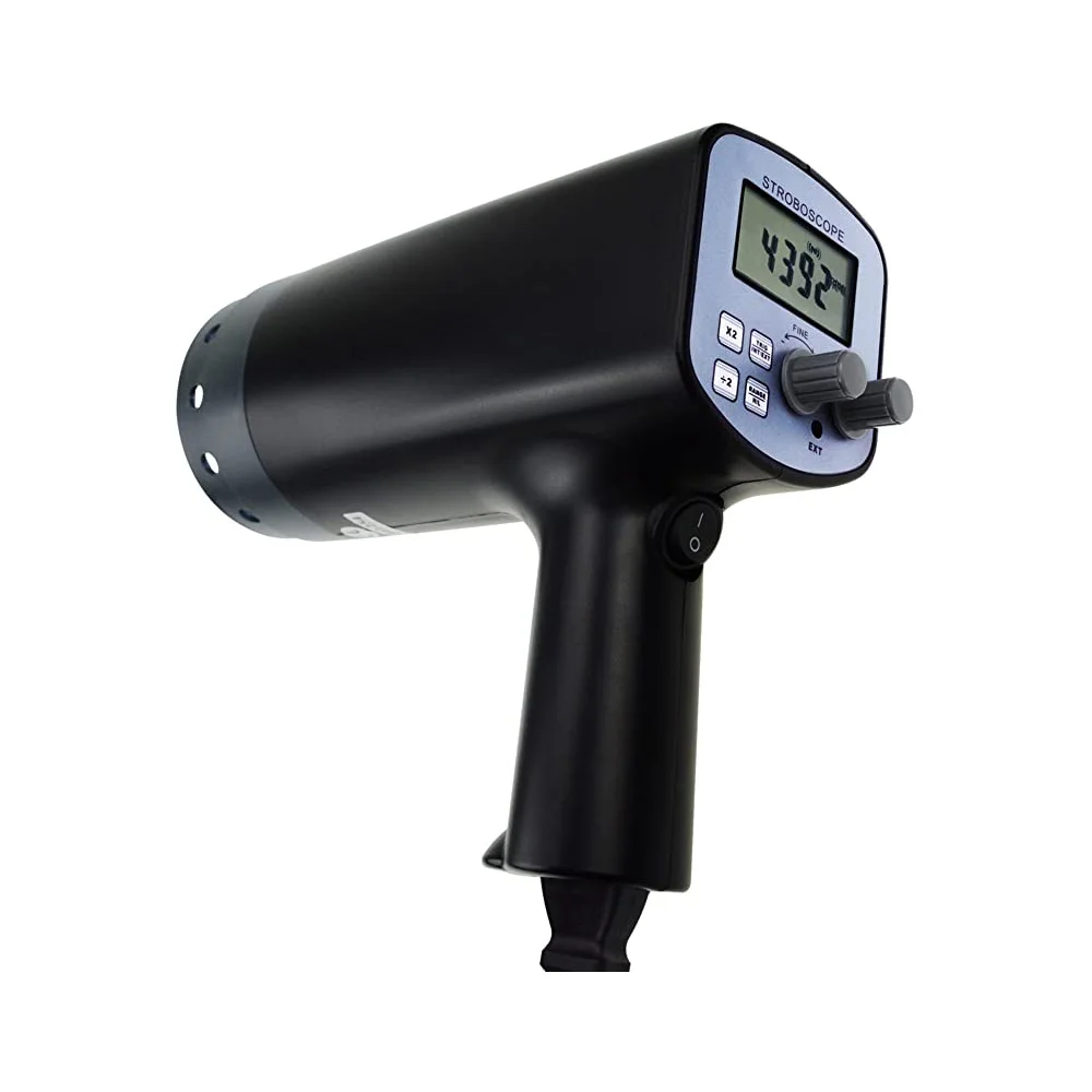 Точный Цифровой ручной стробоскоп landtek с широким диапазоном измерения 12000FPM для