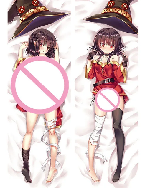 Наволочка MMF KonoSuba charactaqua Megumin Wiz наволочка из аниме Kono Subarashii Sekai ni Shukufuku o! Dakimakura body -