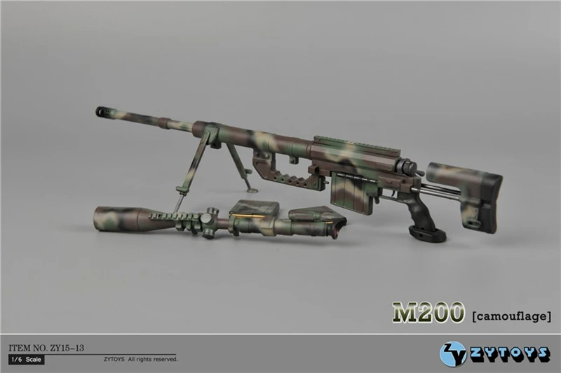 1:6 весы CheyTac вмешательства M200 снайперская винтовка пистолет оружие пластмассовые