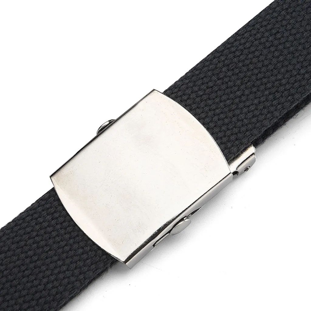 

Fashion Belts For Men Unisex Tactical Military Canvas Belt Military Men's Outdoor Training Belt Ceinture Homme