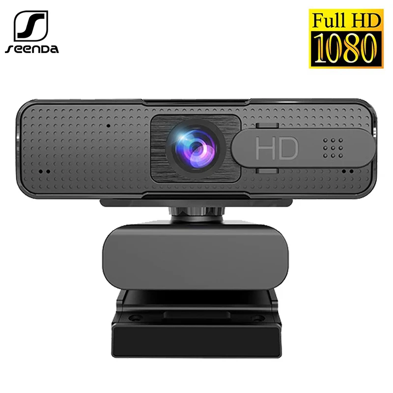 SeenDa веб камеры 1080P Full HD Камера С микрофоном мини USB камера для компьютера Mac