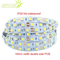 smd5050 led strips ip20 no waterproof 60leds per meter single color 14 4wm dc1224v flexible strips with 3 years warranties