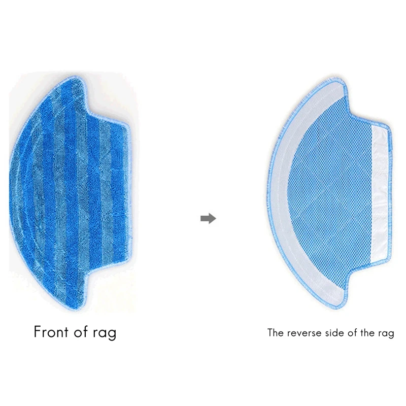 Mopping Pads Rag Mop Cloth For ECOVACS CEN540 CEN546 Sweeping Robotic Vacuum Cleaner Spare Parts Replacement Accessories | Дом и сад
