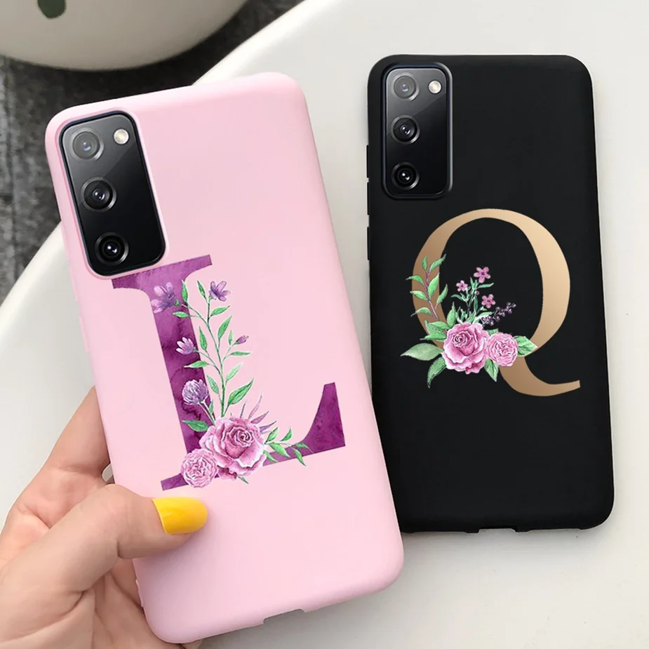 Милый чехол с надписью для Samsung Galaxy S20 FE S20FE мягкий силиконовый Fan Edition Lite чехлы