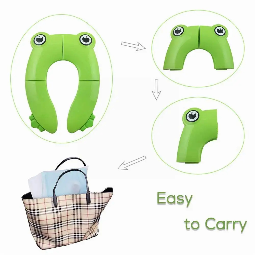 Детский дорожный складывающийся горшок сиденье для малышей портативный коврик