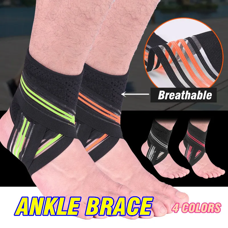 Голеностопного сустава сжатия Баскетбол Бег покататься на велосипеде поддержка