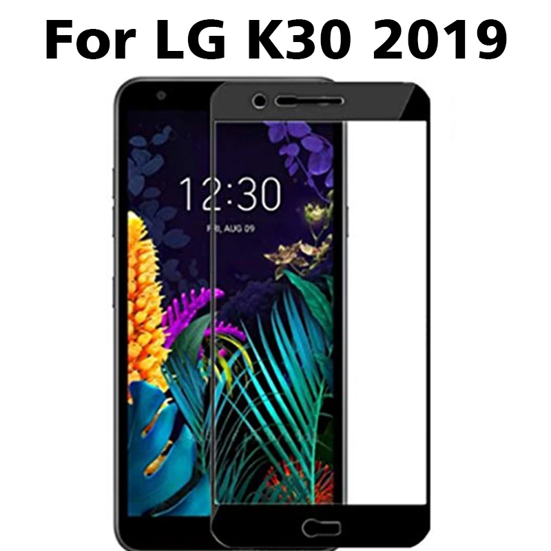 2 шт. закаленное стекло с полным покрытием для LG K30 2019 защита экрана Защитная