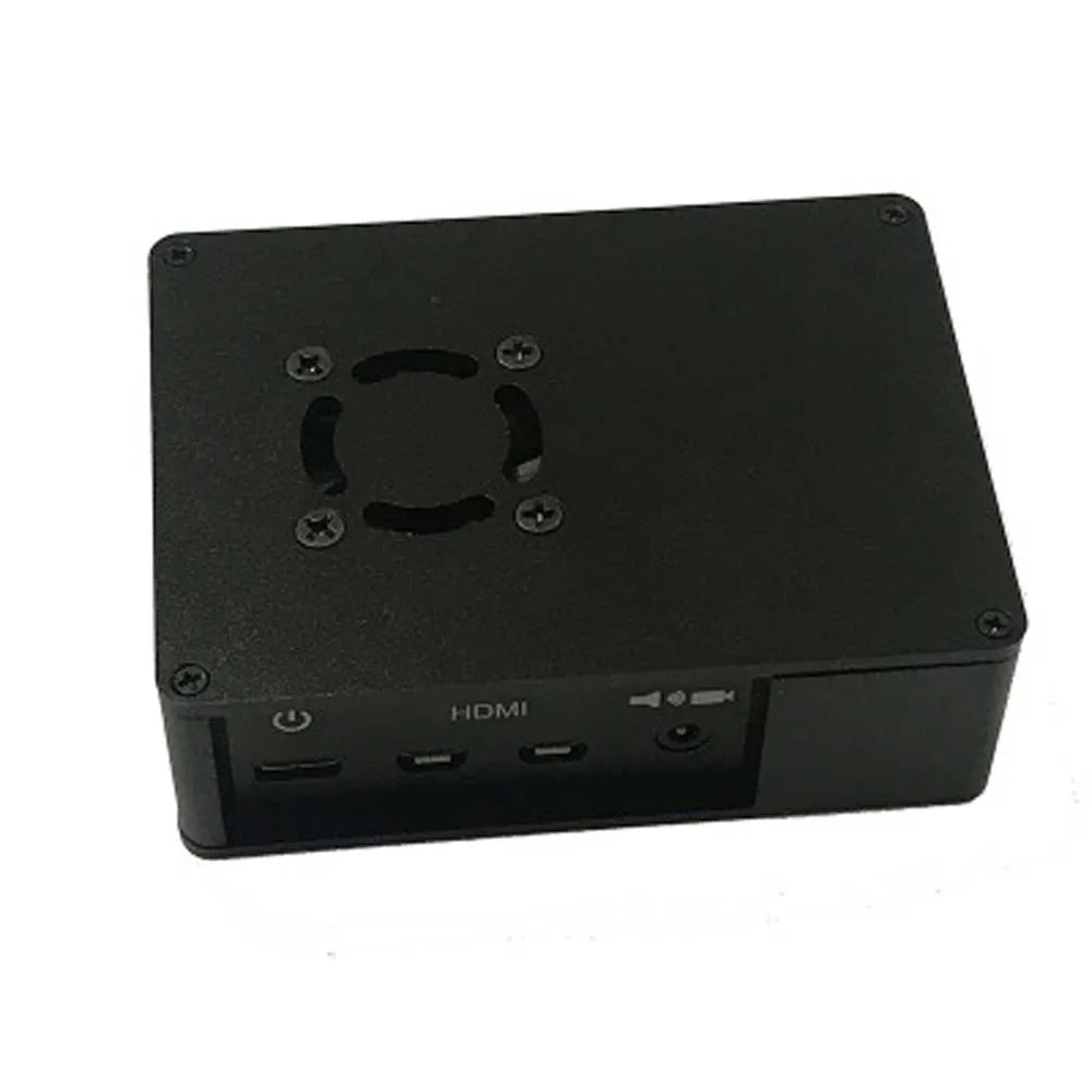 Новинка Raspberry Pi 4 Модель B чехол для вентилятора алюминиевый корпус + вентилятор