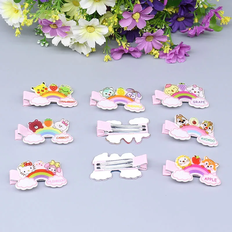 wholesale cute girls teeth metal hair comb clips claw hairpins for kids designer Hair Accessories R04 | Аксессуары для одежды