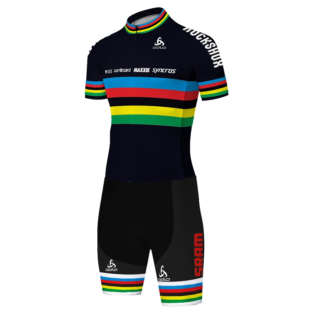 2020 Scottes Rc КОМАНДА триатлон костюм для мужчин короткий рукав Велоспорт Джерси