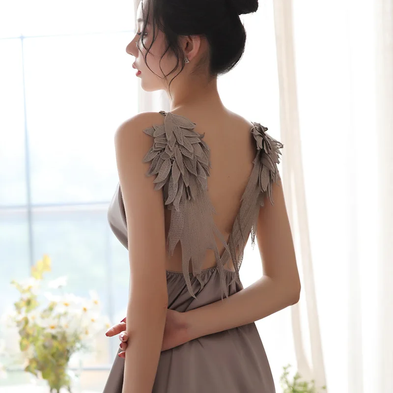 Сексуальное нижнее белье с распущенными крыльями сексуальная ночная рубашка