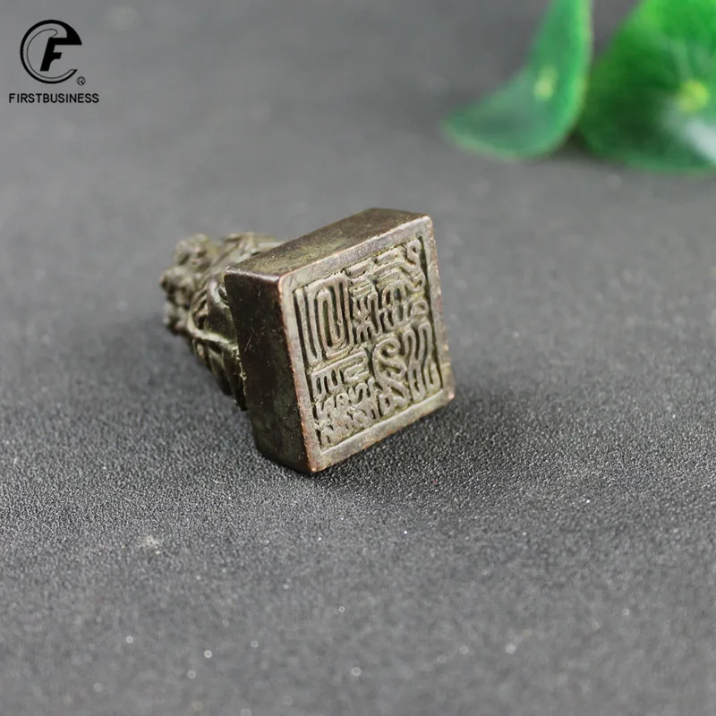 Медный орнамент Лев украшения фэн-шуй на удачу бронзовые миниатюрные фигурки