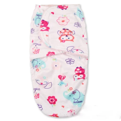 50 32cm Newborn Детский спальный мешок, зимний конверт для новорожденных, детский утепленный бархатный вязаный теплый спальный мешок, шерстяной спальный мешок для коляски - Цвет: 50 32cm Newborn