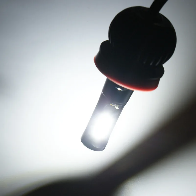 

2PCS DC 12V H11 H8 Super bright LED Car Fog Lights 6000K Daytime Running Lights Automobile All In One Headlight White Ice blue