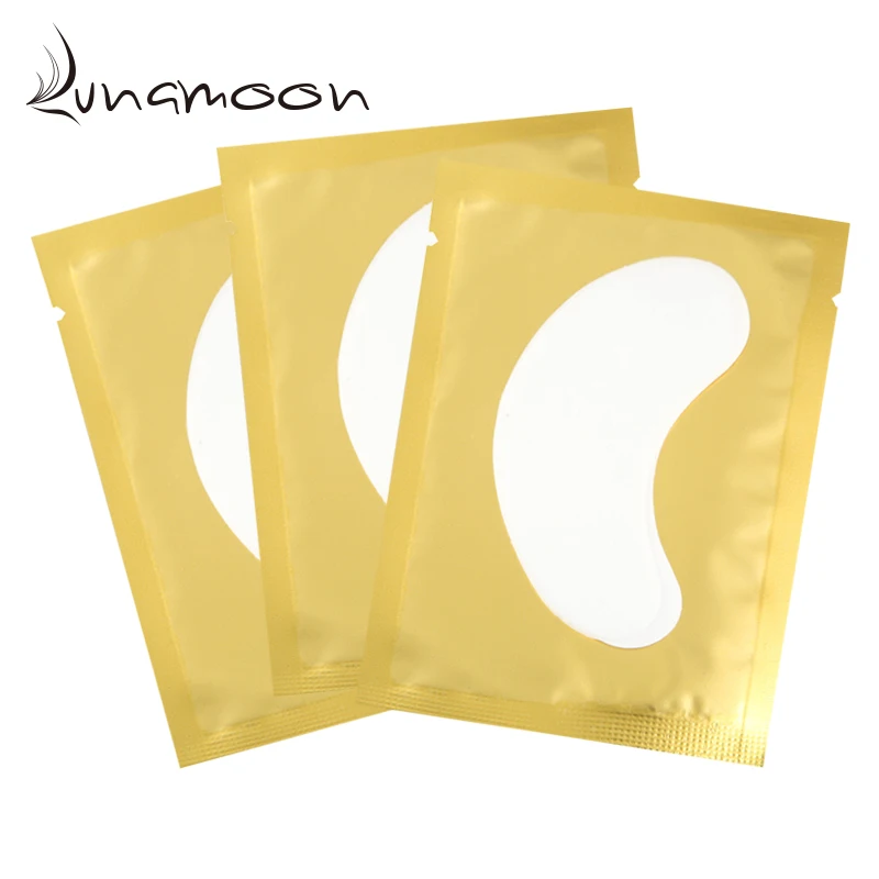 Накладки для глаз 50/100 пар накладки ресниц под глазами безворсовые удлинитель