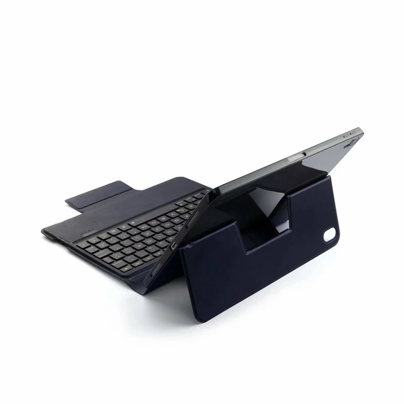 Ультра тонкая подсветка Bluetooth клавиатура для IPad Pro 12,9 Обложка на заднюю панель из искусственной кожи для IPad Pro 12," A1876 A2014 A1895 A003