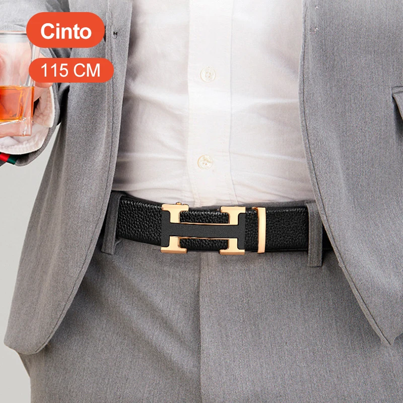 

Мужской кожаный ремень, толстый износостойкий ремень из микрофибры, мужской ремень, индивидуальный трендовый кожаный ремень с автоматичес...