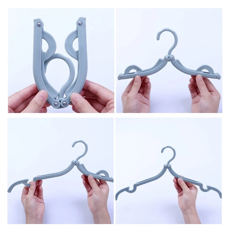 Портативная вешалка для одежды пластиковые складные вешалки пальто рюкзака