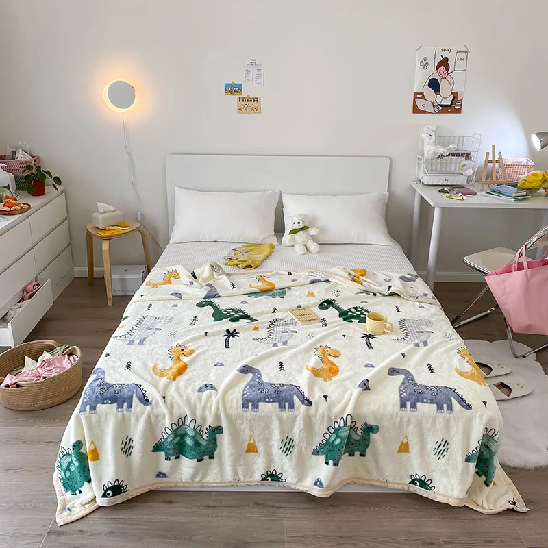 Роскошные мягкие теплые фланелевые одеяла из кораллового флиса для кровати