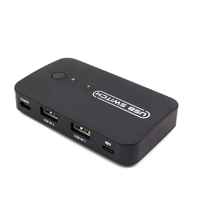 USB KVM-переключатель для U-диска клавиатуры мыши принтера Xiaomi Mi Box 2 в 4 Out разделитель