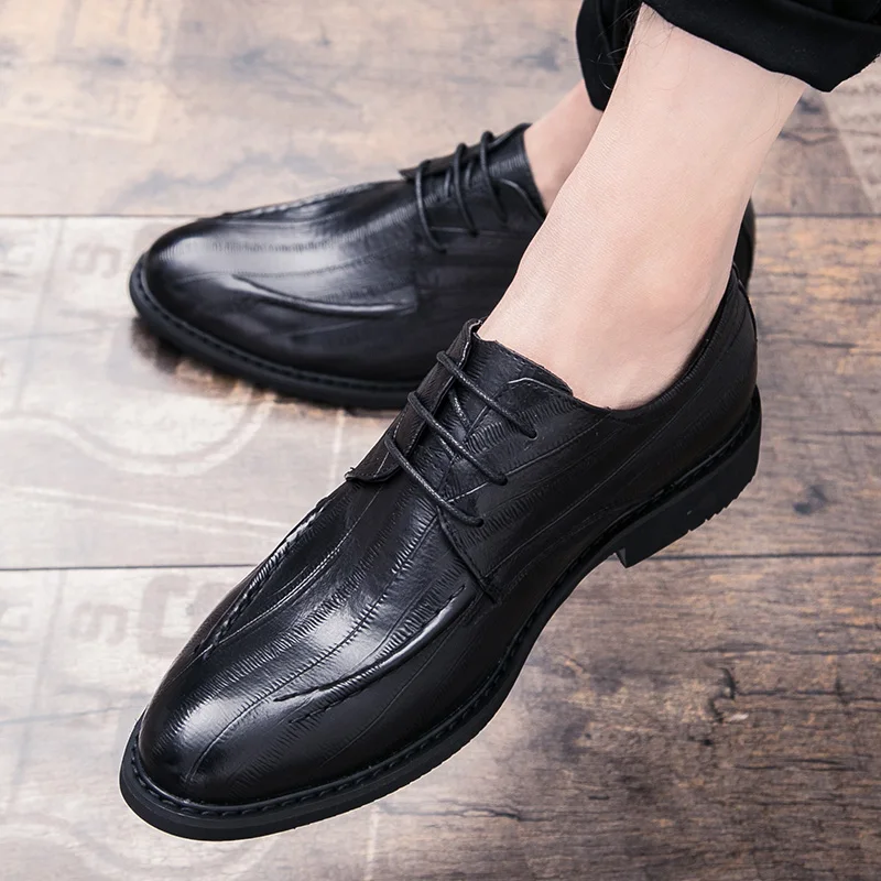 

2019 Fashion Men Genuine Leather Shoes Sneakers Zapatos De Hombre Mens Casual Shoes Winter Leather Shoes Men Chaussure Homme IV