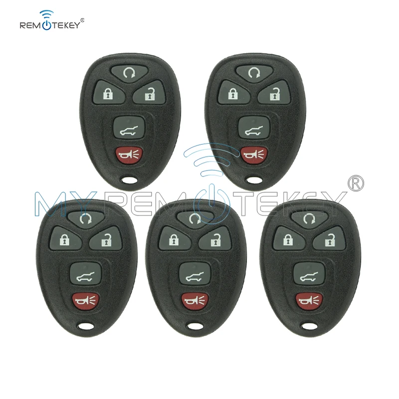 

Remtekey OUC60270 OUC60221 Remote car key fob case 5 button for GMC Acadia Yukon for Cadillac Escalade for Chevrolet Tahoe