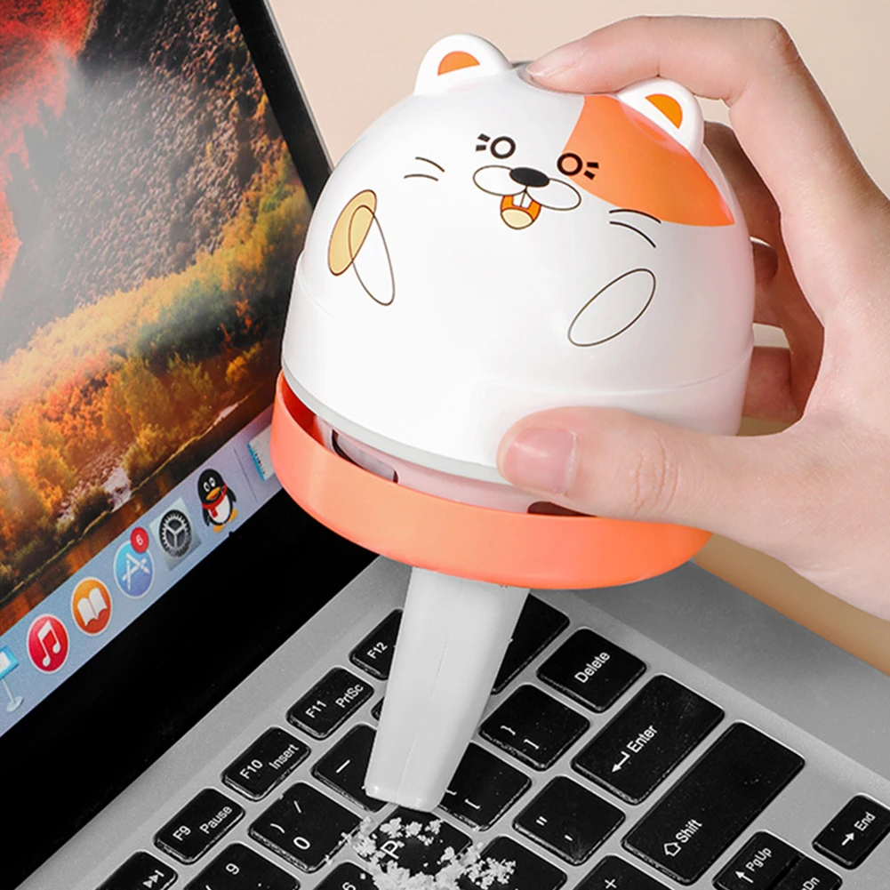 

Wireless Vacuum Cleaner Handheld Air Duster Mini Cleaning Device Office Desk Household Sweeper Machine Gadgets