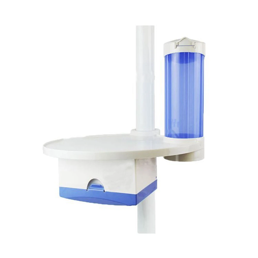Dental Chair Scaler Tray Parts Instrument Dentistry Cup Storage Holder With Paper Tissue Box Oral Dentist Accessories