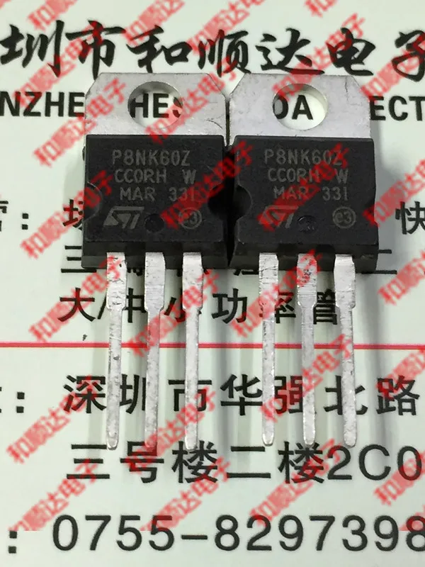 Оригинальный Новый/5 предметов в лоте STP8NK60Z-220 600V 8A | Обустройство дома