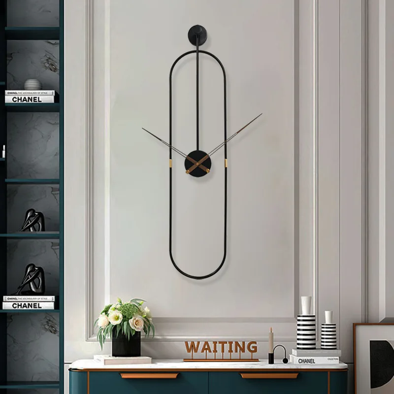 

Simple Big Size Numbers Wall Clock Minimalist Design Nordic Watch Wall Clock Minimalistic Rdecoration Salon Home Design JJ50