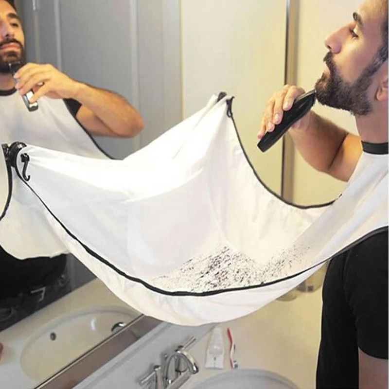 Фартук для взрослых ткань бритья без рукавов с присоской маникюрная накидка